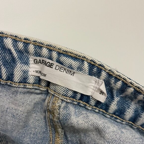 Garage Women's Ripped Mom Jeans- Sz 11 - Picture 3 of 3